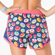 TrueRun Women's Running Shorts - Donuts