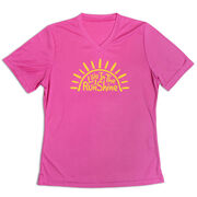 Women's Short Sleeve Tech Tee - Live In The RunShine