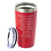 Running 20oz. Double Insulated Tumbler - Always Find Time