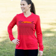 Women's Long Sleeve Tech Tee - Chasing Sunsets