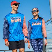 Women's Running Long Sleeve Performance Tee - Patriotic Run