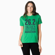 Running Short Sleeve T-Shirt - 26.2 Math Miles