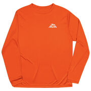 Men's Running Long Sleeve Performance Tee - Gone For a Run® Logo - Mini