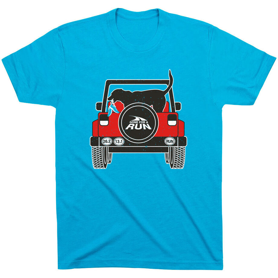 Running Short Sleeve T-Shirt - Beach Run