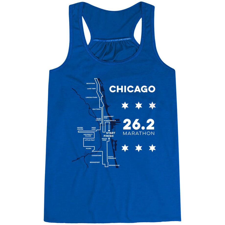 Flowy Racerback Tank Top - Chicago Route