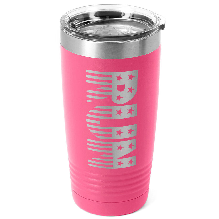 Running 20 oz. Double Insulated Tumbler - Run Patriotic