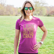 Women's Everyday Runners Tee I Run To Burn Off The Crazy