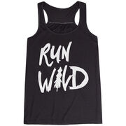 Flowy Racerback Tank Top - Run Wild Sketch