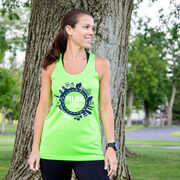 Women's Racerback Performance Tank Top - Run for San Francisco