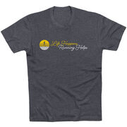 Running Short Sleeve T-Shirt - Life Happens, Running Helps