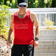Men's Running Performance Tank Top - Marathoner 26.2 Miles