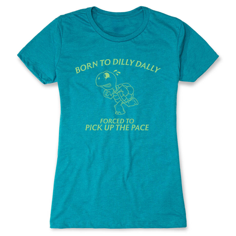 Women's Everyday Runners Tee - Born to Dilly Dally