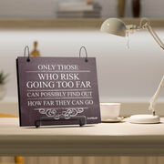 BibFOLIO® Race Bib Album - Only Those Who Risk
