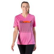 Women's Short Sleeve Tech Tee - Chasing Sunsets