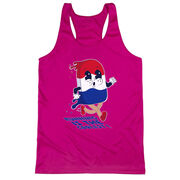 Women's Racerback Performance Tank Top - Running Is The Coolest