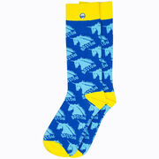 Men's Running Dress Socks - Run With Unicorns