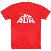 Running Short Sleeve T- Shirt - Gone For a Run&reg; White Logo