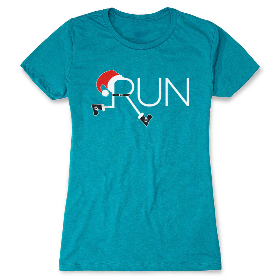 Women's Everyday Runners Tee - Let's Run For Christmas