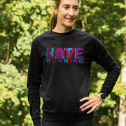 Running Raglan Crew Neck Pullover - Love Hate Running