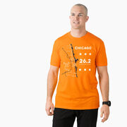 Running Short Sleeve T-Shirt - Chicago Route