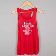 Flowy Racerback Tank Top - If Mama Doesn't Run