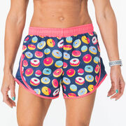 TrueRun Women's Running Shorts - Donuts