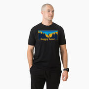 Running Short Sleeve T-Shirt - Happy Hour Runner