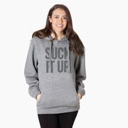 Statement Fleece Hoodie -  Suck It Up Buttercup