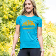 Women's Everyday Runners Tee - Running is My Sunshine