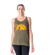 Women's Everyday Tank Top - Run With Unicorns- Runner Girl