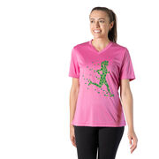 Women's Short Sleeve Tech Tee - Lucky Runner Girl