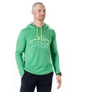 Men's Running Lightweight Hoodie - Into the Forest I Go