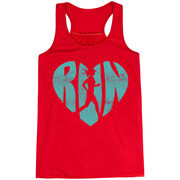 Flowy Racerback Tank Top - Love The Run