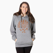 Statement Fleece Hoodie -  Runner Turkey