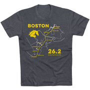 Running Short Sleeve T-Shirt - Boston Route