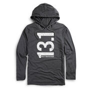 Running Lightweight Hoodie - 13.1 Half Marathon Vertical