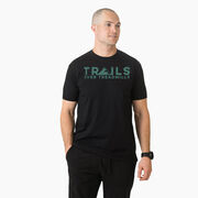 Running Short Sleeve T-Shirt - Trails Over Treadmills