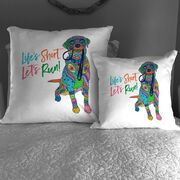 Running Decorative Pillow - Life's Short Lets Run