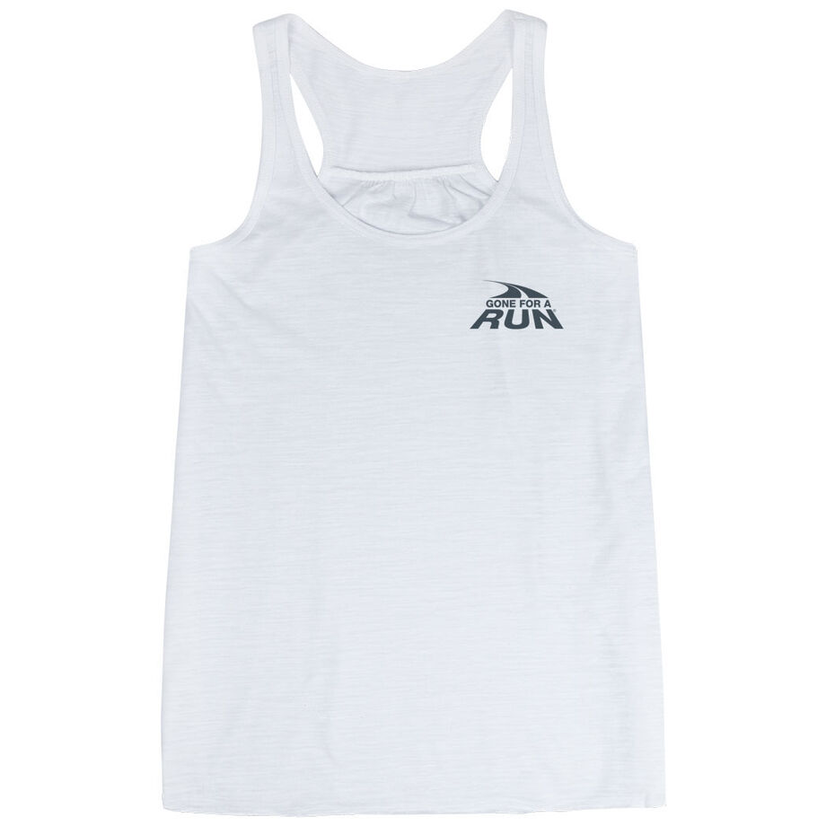 Flowy Racerback Tank Top - Gone For a Run® Logo - Mini