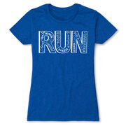 Womens Everyday Runners Tee Run With Inspiration