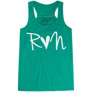 Flowy Racerback Tank Top - Run Heart