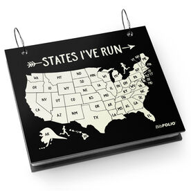 BibFOLIO&reg; Race Bib Album - States I've Run