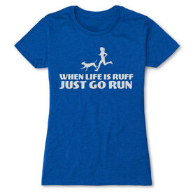 Women's Everyday Runners Tee - Life is Ruff