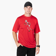 Men's Running Short Sleeve Tech Tee - Never Stop Running
