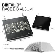 BibFOLIO&reg; Race Bib Album - Inspire To Run
