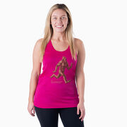 Women's Racerback Performance Tank Top - Trail Running Champ