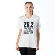 Women's Short Sleeve Tech Tee - 26.2 Math Miles