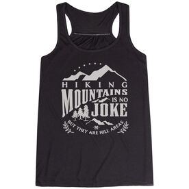 Flowy Racerback Tank Top - Hiking Mountains