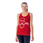 Women's Everyday Tank Top - Santa Run Face