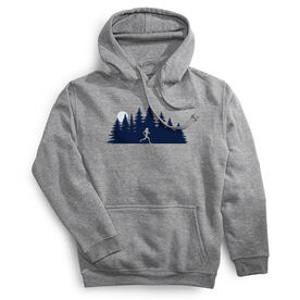 Statement Fleece Hoodie - Moonlit Run